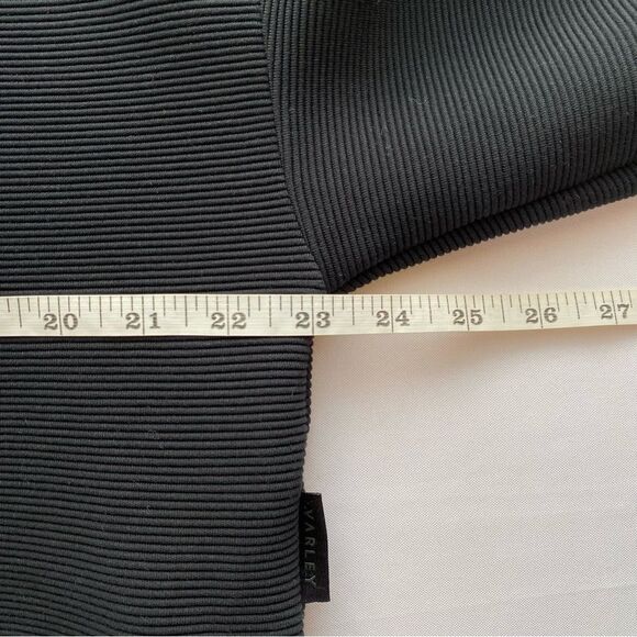 Varley Black Mae Boyfriend Ottoman Sweatshirt Size Small Amazing Condition - Picture 14 of 15